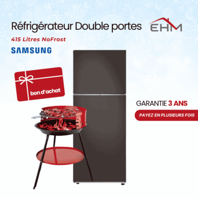 Réfrigérateur SAMSUNG RT42 RT42CG6644C2 415L NoFrost – Marron