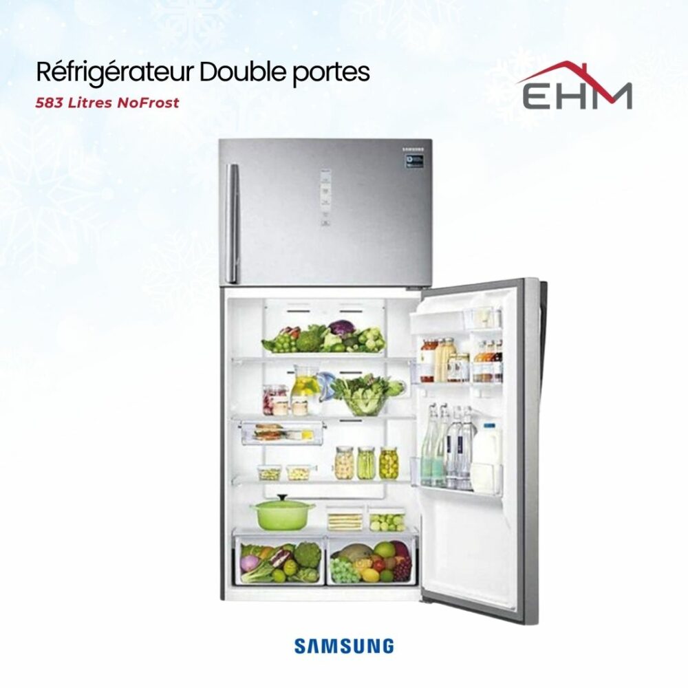 Réfrigérateur SAMSUNG RT81K7110SL 583 Litres NoFrost – Silver