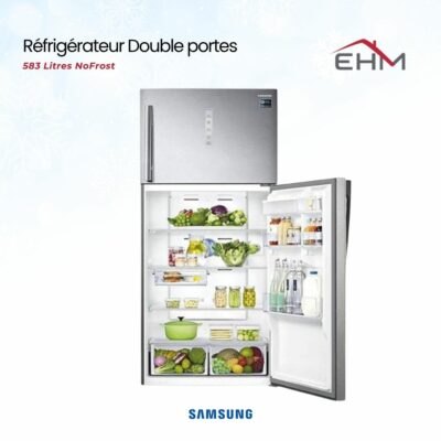 Réfrigérateur SAMSUNG RT81K7110SL 583 Litres NoFrost – Silver