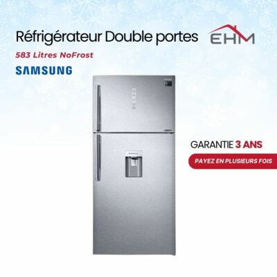 Réfrigérateur SAMSUNG RT81K7110SL 583 Litres NoFrost – Silver