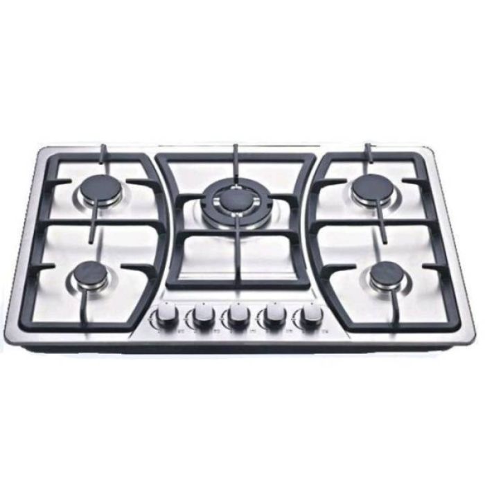 Plaque De Cuisson Encastrable AUXSTAR AUX-803I 5 Feux 70cm - Inox