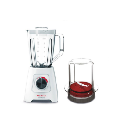 Blender MOULINEX LM422125 600 Watts + Moulin - Blanc