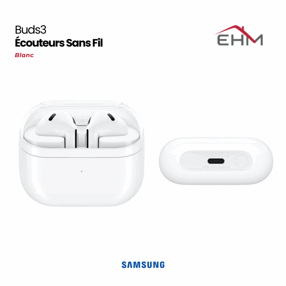 Écouteurs Sans Fil SAMSUNG BUDS 3 - Blanc