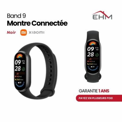 Bracelet Connecté XIAOMI Band 9 - Noir