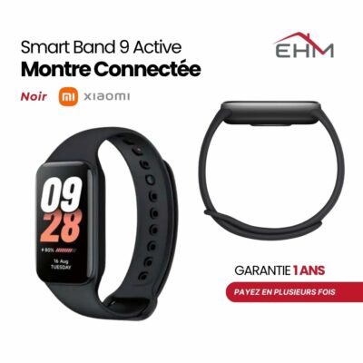 Bracelet connecté Xiaomi Smart Band 9 Active - Noir