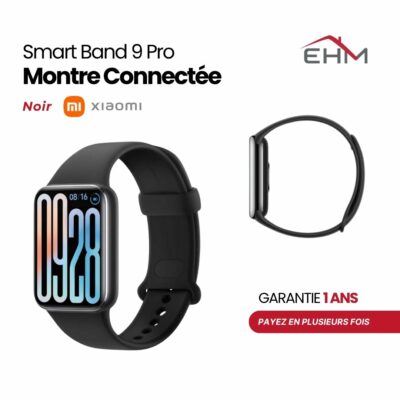 Bracelet connecté Xiaomi Smart Band 9 Pro - Noir