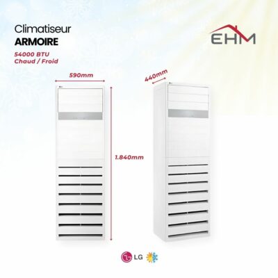 Climatiseur Armoire INVERTER LG 54000BTU Chaud&Froid