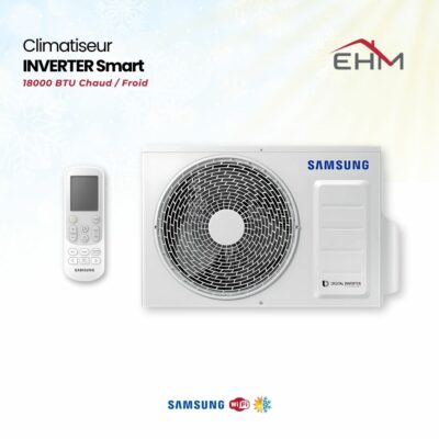 Climatiseur Samsung 18000 BTU Inverter - Chaud/Froid