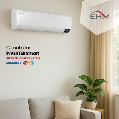 Climatiseur Samsung 18000 BTU Inverter - Chaud/Froid