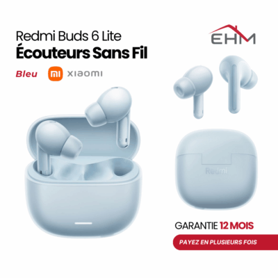 Écouteurs Sans Fil XIAOMI Redmi Buds 6 Lite - Bleu