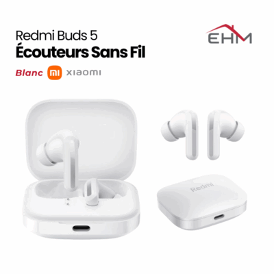 Écouteurs Sans Fil XIAOMI Redmi Buds 5 - Blanc