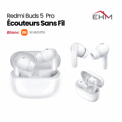 Écouteurs Sans Fil XIAOMI Redmi Buds 5 Pro - Blanc