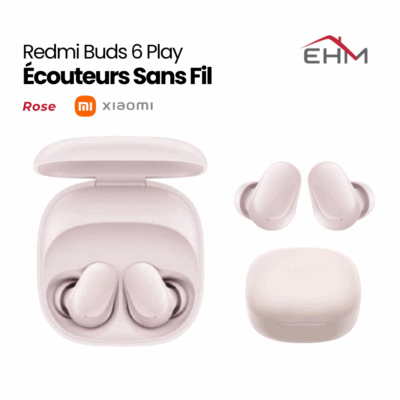 Écouteurs Sans Fil XIAOMI Redmi Buds 6 play - Rose