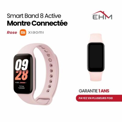 Montre Connecté XIAOMI Smart Band 8 Active Rose