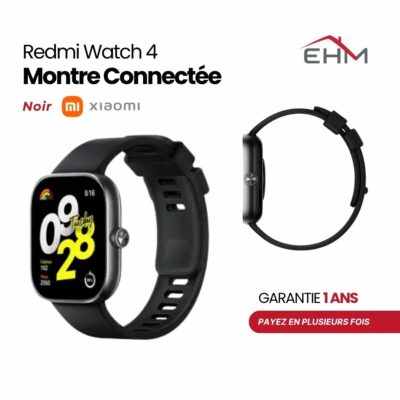 Montre Connectée XIAOMI Redmi Watch 4 51494 Noir