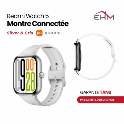 Montre Connectée XIAOMI Redmi Watch 5 - Silver&Gris