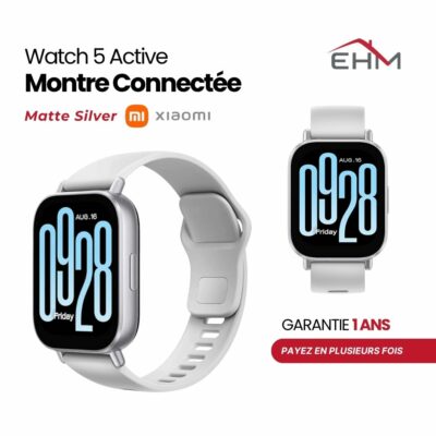 Montre Connectée XIAOMI Redmi Watch 5 Active - Matte Silver