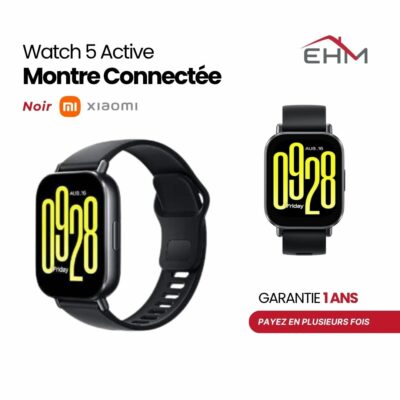 Montre Connectée XIAOMI Redmi Watch 5 Active - Noir