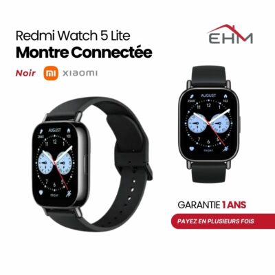 Montre Connectée XIAOMI Redmi Watch 5 Lite - Noir
