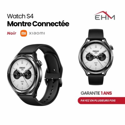 Montre Connectée XIAOMI Watch S4 - Noir