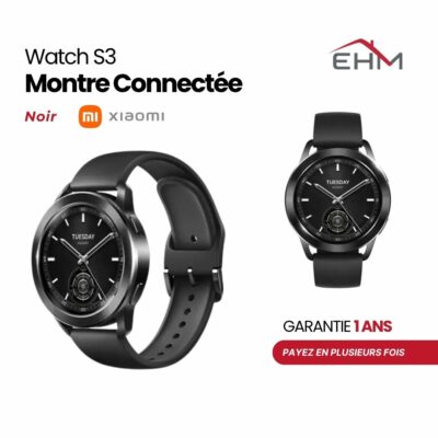 Montre Connectée XIAOMI Watch S3 - Noir