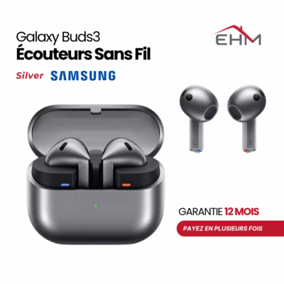 Écouteurs Sans Fil Galaxy Buds3 SM-R530NZAAMEA - Silver