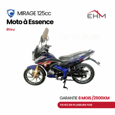 Moto UNISCOOT MIRAGE 125CC - Bleu