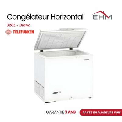 de meme Congélateur Horizontal TELEFUNKEN FRIG-TLF320N 320 Litres - Blanc -