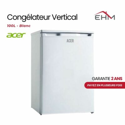 Congélateur Vertical ACER GT143W 100L - Blanc