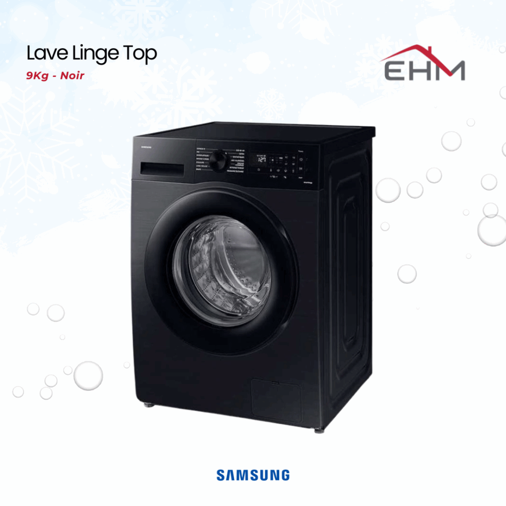 Lave Linge Frontal SAMSUNG WW90CG0EDABAS 9Kg - Noir