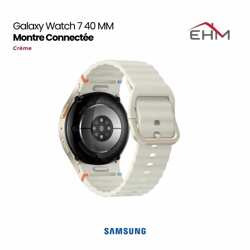 Montre Connectée SAMSUNG Galaxy Watch 7 40 MM - Créme