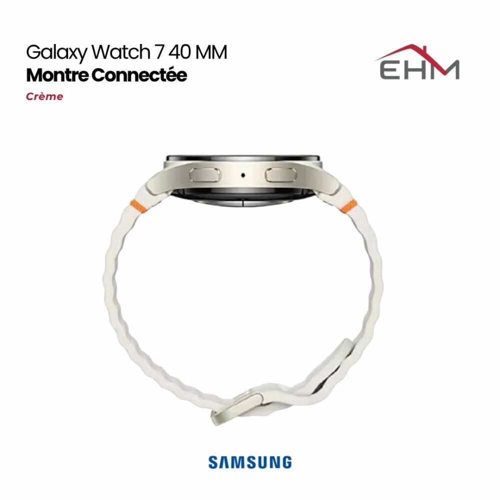 Montre Connectée SAMSUNG Galaxy Watch 7 40 MM - Créme