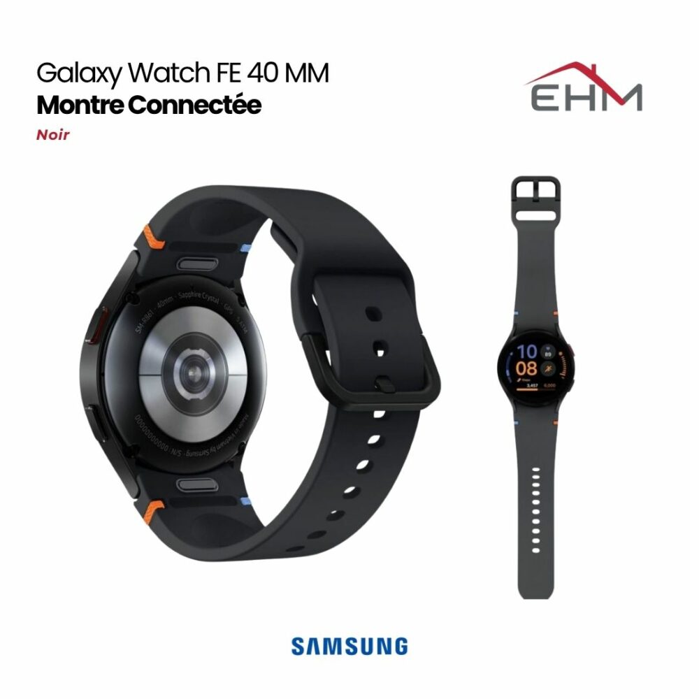 Montre Connectée SAMSUNG Galaxy Watch FE 40 MM - Noir