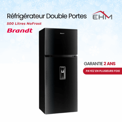 Réfrigérateur BRANDT BD5010NWB 500 Litres NoFrost - Noir