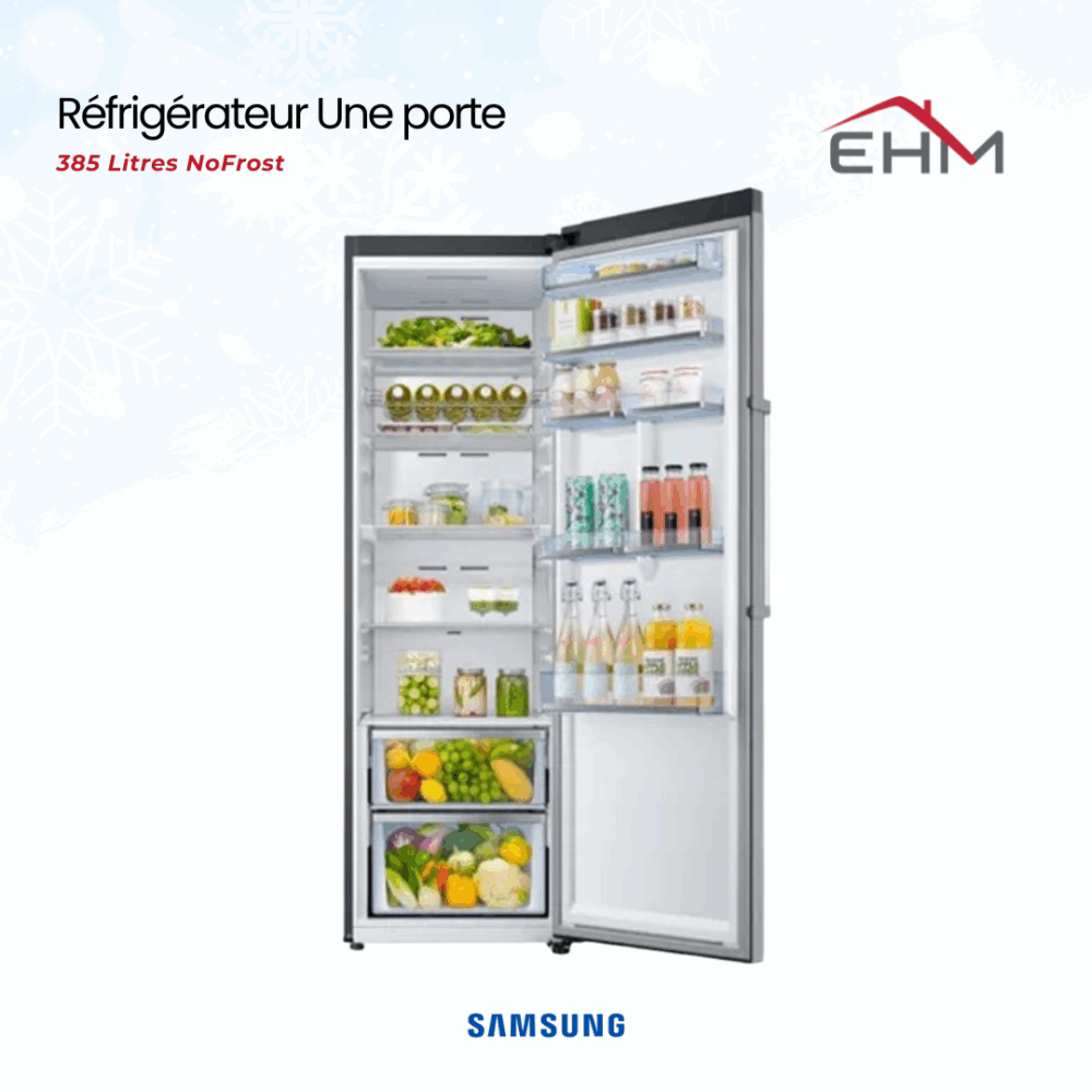 Réfrigérateur SAMSUNG RR39M7310S9 385 Litres NoFrost - Silver