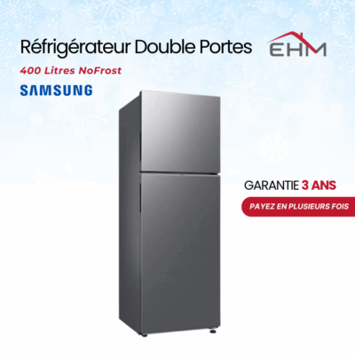 Réfrigérateur SAMSUNG RT31CG5000S9EL 400L NoFrost - Inox