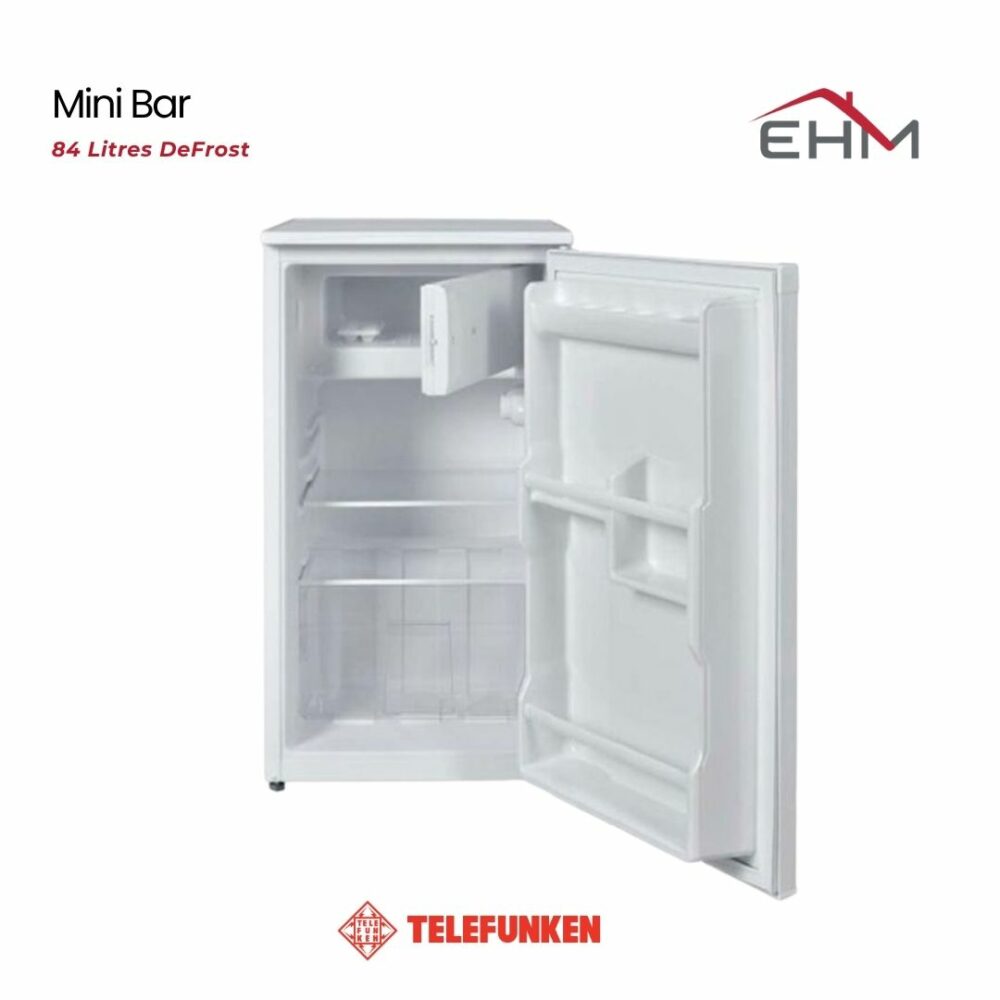 Mini Bar TELEFUNKEN FRIG-1101 84 Litres DeFrost - Blanc