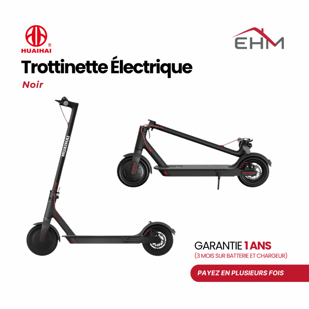 Trottinette Électrique HUAIHAI 85A11 - Noir
