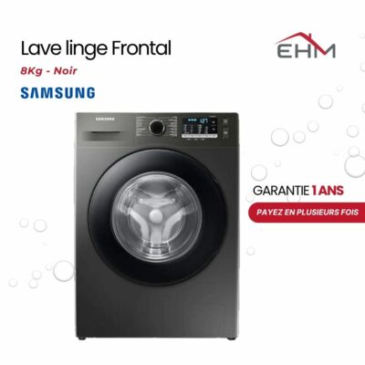 Lave Linge Frontal SAMSUNG WW70TA046AX1MF 7Kg - Silver